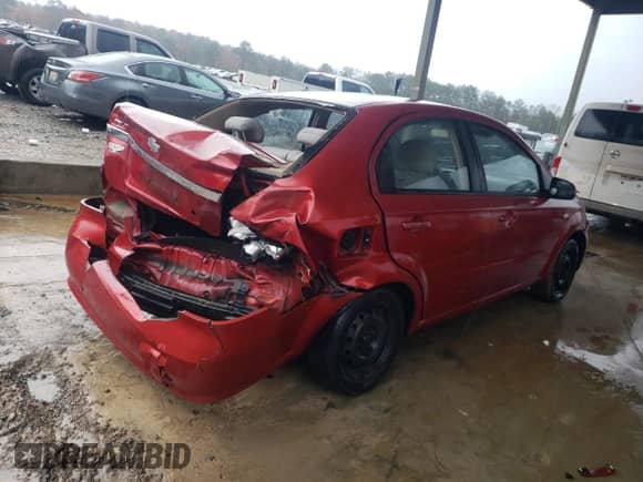 ✅ 2008 Chevrolet Aveo LS • VIN: KL1TD56668B018052 • Lot: 84067854. Wystawiony na Copart z przebiegiem 216 595 mil. Bezpłatny archiwum sprzedaży aukcyjnych z USA i szczegółowy raport historii pojazdu na DreamBid. Zdjęcie 3.