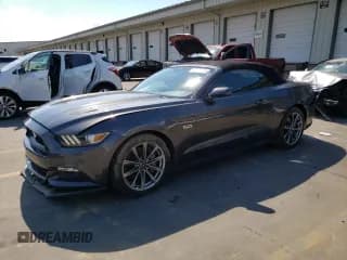 ✅ 2015 Ford Mustang GT Premium • VIN: 1FATP8FF3F5368466 • Lot: 68332145. Listed on Copart with 36,264 mi. Free auction sales archive from the USA and detailed vehicle history report at DreamBid. Image 1.