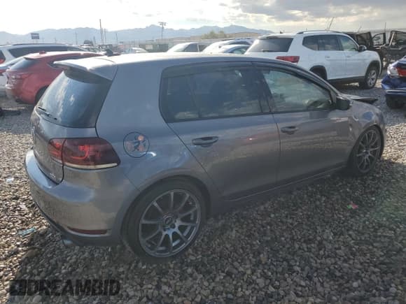 ✅ 2012 Volkswagen Golf GTI Autobahn • VIN: WVWGV7AJ1CW183944 • Lot: 69322714. Wystawiony na Copart z przebiegiem 111 692 mil. Bezpłatny archiwum sprzedaży aukcyjnych z USA i szczegółowy raport historii pojazdu na DreamBid. Zdjęcie 3.