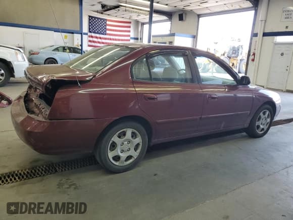 ✅ 2001 Hyundai Elantra GLS • VIN: KMHDN45D71U140221 • Lot: 54695955. Wystawiony na Copart z przebiegiem 107 725 mil. Bezpłatny archiwum sprzedaży aukcyjnych z USA i szczegółowy raport historii pojazdu na DreamBid. Zdjęcie 3.