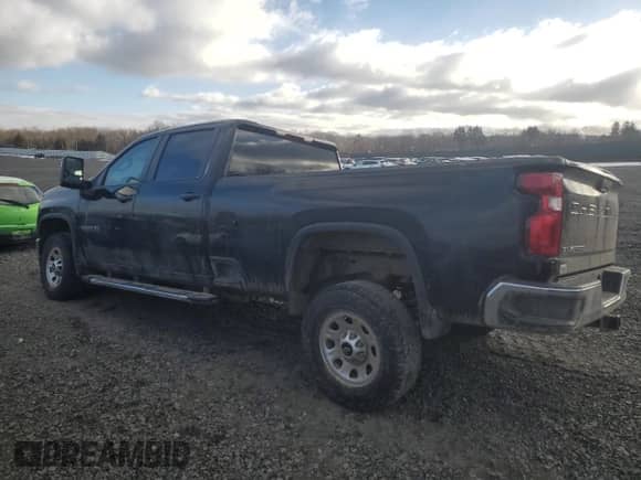 2023 Chevrolet Silverado 3500HD Work Truck z VIN 1GC4YSEY4PF122615, wystawiony jako Copart lot #42308435 z przebiegiem 77 996 mil mil oraz Szkoda całkowita • Salvage title. Historia ofert i sprzedaży dostępna na DreamBid. Obrazek 2.