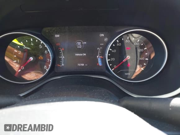 ✅ 2021 Jeep Compass Limited • VIN: 3C4NJCCBXMT573563 • Lot: 41687325. Listed on IAAI with 75,768 mi. Free auction sales archive from the USA and detailed vehicle history report at DreamBid. Image 7.