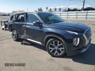 2020 Hyundai Palisade SEL z VIN KM8R34HE6LU084338, wystawiony jako Copart lot #82164715 z przebiegiem 23 552 mil mil oraz Czysty tytuł • Clean title. Historia ofert i sprzedaży dostępna na DreamBid. Obrazek 4.