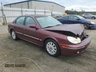 2004 Hyundai Sonata GLS with VIN KMHWF35H74A017382, listed as a Copart auction lot 72923264 with 117,730 mi miles and Salvage title. Bid and sale history available at DreamBid. Image 4.