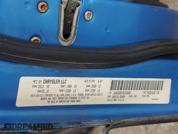 2008 Dodge Caliber SE с VIN 1B3HB28B18D536928, выставлен на аукционе Copart как лот 73457424 с пробегом Не указан миль и Списание • Salvage title. История ставок и продаж доступна на DreamBid. Изображение 13.