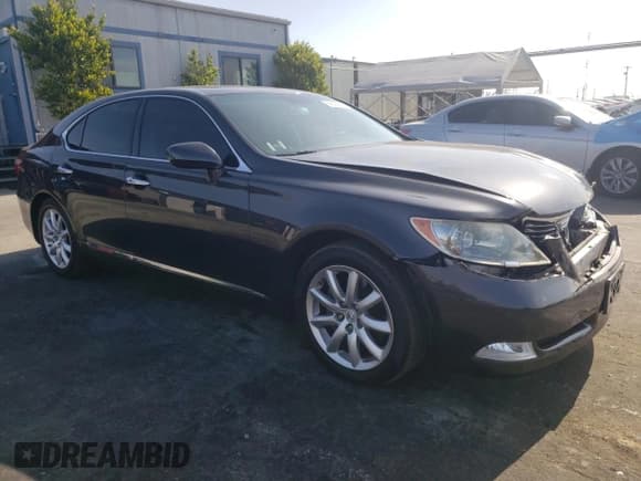 ✅ 2009 Lexus LS 460 • VIN: JTHBL46FX95086807 • Lot: 58094085. Listed on Copart with Not provided. Free auction sales archive from the USA and detailed vehicle history report at DreamBid. Image 4.