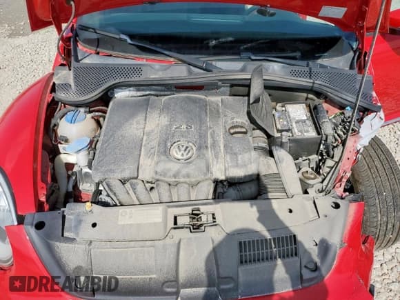 ✅ 2014 Volkswagen Beetle 2.5L • VIN: 3VWHX7AT8EM628972 • Lot: 60691035. Listed on Copart with Not provided. Free auction sales archive from the USA and detailed vehicle history report at DreamBid. Image 11.