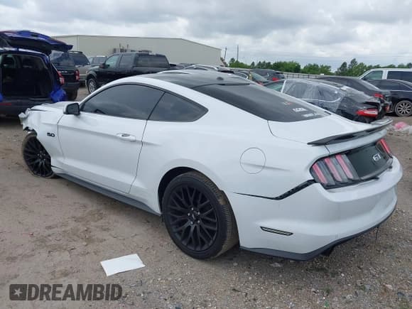 ✅ 2017 Ford Mustang GT • VIN: 1FA6P8CF7H5256581 • Lot: 42124096. Listed on IAAI with 105,296 mi. Free auction sales archive from the USA and detailed vehicle history report at DreamBid. Image 3.