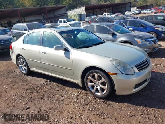 ✅ 2006 Infiniti G35 • VIN: JNKCV51F46M610188 • Lot: 43706222. Wystawiony na IAAI z przebiegiem Nie podano. Bezpłatny archiwum sprzedaży aukcyjnych z USA i szczegółowy raport historii pojazdu na DreamBid. Zdjęcie 1.