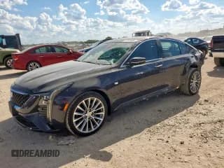 ✅ 2025 Cadillac CT5 Premium Luxury • VIN: 1G6DN5RW9S0120747 • Lot: 81357935. Wystawiony na Copart z przebiegiem 6 mil. Bezpłatny archiwum sprzedaży aukcyjnych z USA i szczegółowy raport historii pojazdu na DreamBid. Zdjęcie 1.
