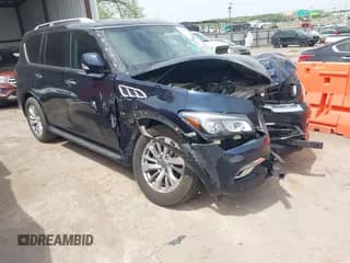 ✅ 2016 Infiniti QX80 • VIN: JN8AZ2NE7G9120110 • Lot: 42066197. Listed on IAAI with 159,315 mi. Free auction sales archive from the USA and detailed vehicle history report at DreamBid. Image 1.