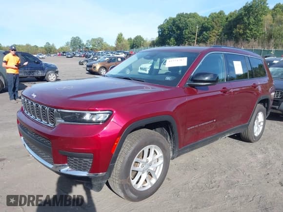 ✅ 2023 Jeep Grand Cherokee Altitude • VIN: 1C4RJKAG6P8821868 • Lot: 43274787. Listed on IAAI with 5,962 mi. Free auction sales archive from the USA and detailed vehicle history report at DreamBid. Image 17.