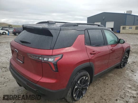 ✅ 2025 Chevrolet Equinox AWD RS • VIN: 3GNAXTEG1SL295923 • Лот: 55177015. Опубликован ранее на Copart с пробегом Не указан. Бесплатный доступ к архиву аукционных продаж из США и подробный отчёт об истории автомобиля на DreamBid. Изображение 3.