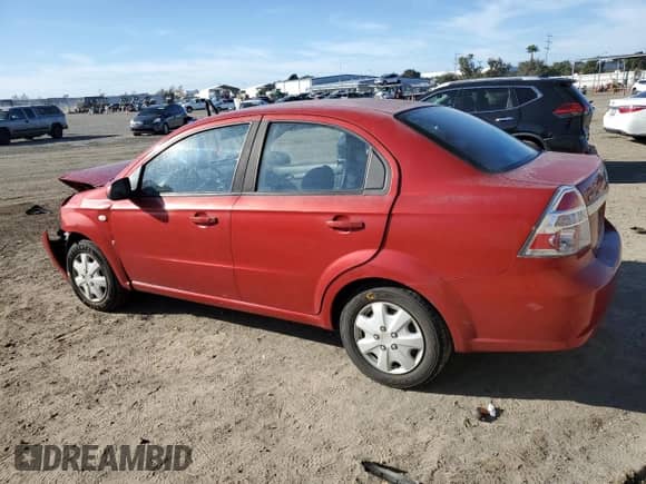 2007 Chevrolet Aveo LS z VIN KL1TD56617B132202, wystawiony jako Copart lot #85107924 z przebiegiem 144 002 mil mil oraz Szkoda całkowita • Salvage title. Historia ofert i sprzedaży dostępna na DreamBid. Obrazek 2.