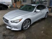 ✅ 2015 Infiniti Q50 Premium • VIN: JN1BV7AP1FM346979 • Lot: 55667695. Listed on Copart with 117,907 mi. Free auction sales archive from the USA and detailed vehicle history report at DreamBid. Image 1.
