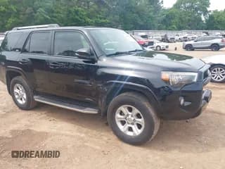 ✅ 2019 Toyota 4Runner SR5 • VIN: JTEBU5JR2K5676586 • Lot: 42070642. Listed on IAAI with 144,039 mi. Free auction sales archive from the USA and detailed vehicle history report at DreamBid. Image 1.