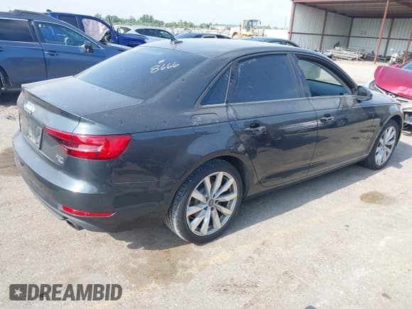 ✅ 2017 Audi A4 ultra Premium • VIN: WAUGMAF49HN068666 • Lot: 42297898. Listed on IAAI with 130,441 mi. Free auction sales archive from the USA and detailed vehicle history report at DreamBid. Image 4.