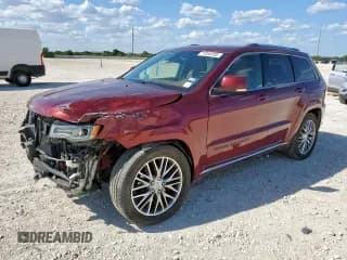 ✅ 2018 Jeep Grand Cherokee Summit • VIN: 1C4RJFJT6JC173831 • Lot: 71055285. Listed on Copart with 66,795 mi. Free auction sales archive from the USA and detailed vehicle history report at DreamBid. Image 1.
