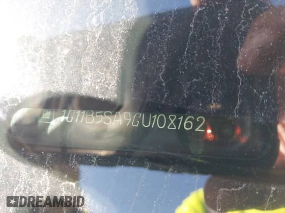 2016 Chevrolet Malibu LS z VIN 1G11B5SA9GU108162, wystawiony jako IAAI lot #43389812 z przebiegiem Nie podano mil oraz . Historia ofert i sprzedaży dostępna na DreamBid. Obrazek 11.