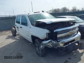 ✅ 2015 Chevrolet Silverado 2500HD Work Truck • VIN: 1GB1CUEG5FF580798 • Lot: 41859575. Listed on IAAI with Not provided. Free auction sales archive from the USA and detailed vehicle history report at DreamBid. Image 1.