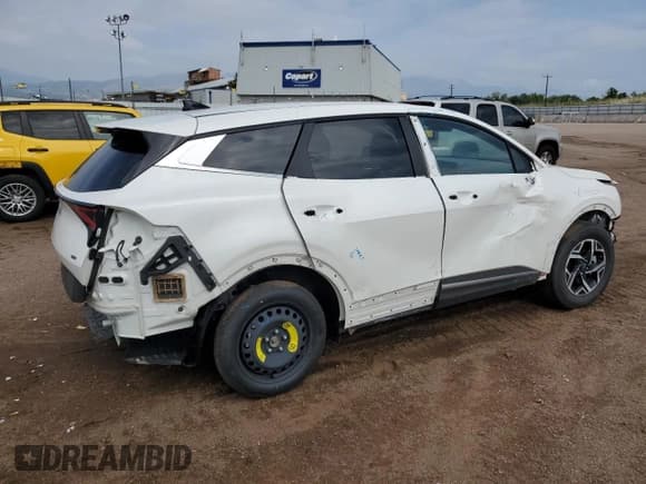 ✅ 2025 Kia Sportage LX • VIN: KNDPUCDF3S7406187 • Lot: 65388775. Listed on Copart with 3,714 mi. Free auction sales archive from the USA and detailed vehicle history report at DreamBid. Image 3.