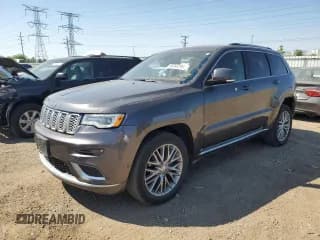 ✅ 2017 Jeep Grand Cherokee Summit • VIN: 1C4RJFJG4HC873943 • Lot: 80349795. Listed on Copart with 53,895 mi. Free auction sales archive from the USA and detailed vehicle history report at DreamBid. Image 1.