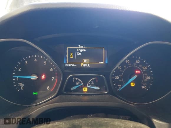 ✅ 2017 Ford Focus S • VIN: 1FADP3E20HL331914 • Lot: 90254975. Listed on Copart with 93,656 mi. Free auction sales archive from the USA and detailed vehicle history report at DreamBid. Image 9.