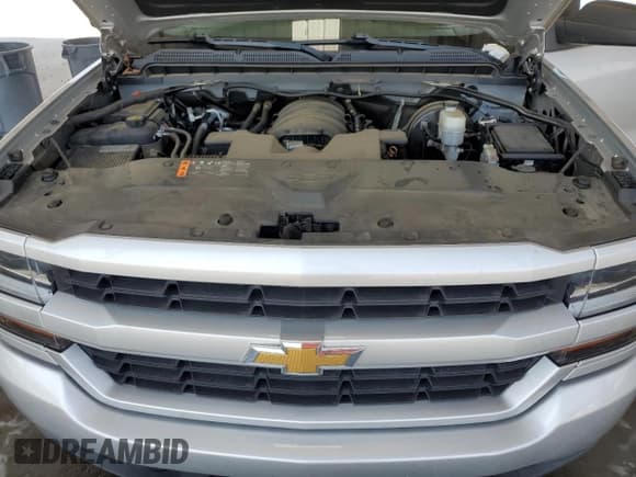 ✅ 2019 Chevrolet Silverado 1500 Custom • VIN: 2GCVKMEC0K1206971 • Lot: 61410925. Listed on Copart with 81,741 mi. Free auction sales archive from the USA and detailed vehicle history report at DreamBid. Image 11.
