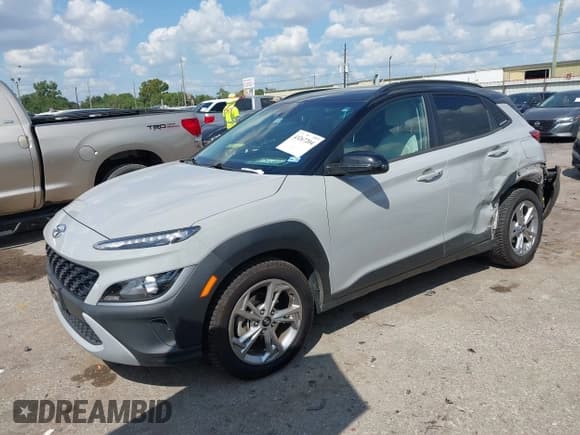 ✅ 2022 Hyundai Kona SEL • VIN: KM8K62AB9NU820429 • Lot: 43267204. Listed on IAAI with 79,824 mi. Free auction sales archive from the USA and detailed vehicle history report at DreamBid. Image 2.