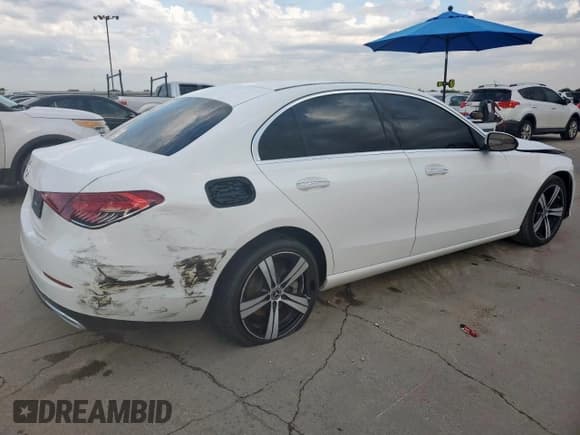 ✅ 2023 Mercedes-Benz C 300 • VIN: W1KAF4GB4PR070260 • Lot: 66688975. Listed on Copart with Not provided. Free auction sales archive from the USA and detailed vehicle history report at DreamBid. Image 3.