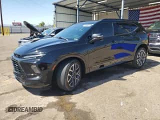 2023 Chevrolet Blazer RS with VIN 3GNKBERS5PS207949, listed as a Copart auction lot 66874195 with 73,282 mi miles and Clean title. Bid and sale history available at DreamBid. Image 1.