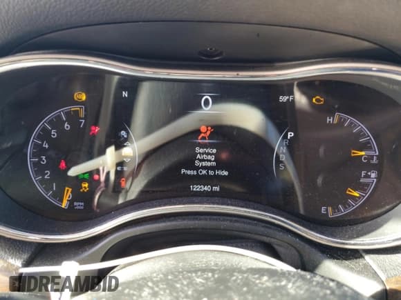 ✅ 2015 Jeep Grand Cherokee Limited • VIN: 1C4RJEBG9FC707519 • Lot: 81899855. Listed on Copart with 122,340 mi. Free auction sales archive from the USA and detailed vehicle history report at DreamBid. Image 9.