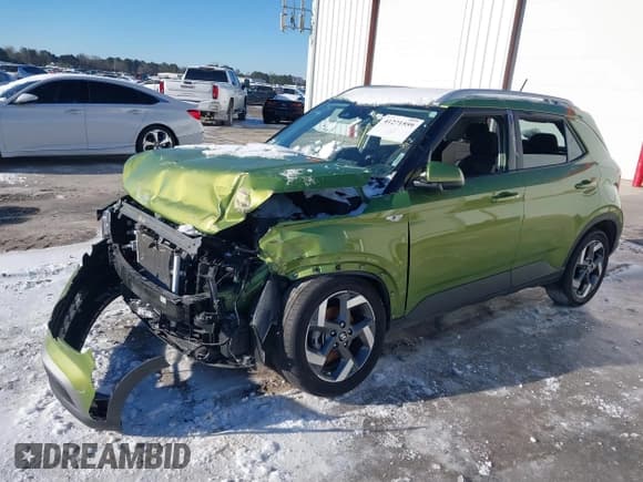 ✅ 2024 Hyundai Venue SEL • VIN: KMHRC8A37RU338485 • Lot: 41271559. Listed on IAAI with 18,665 mi. Free auction sales archive from the USA and detailed vehicle history report at DreamBid. Image 2.