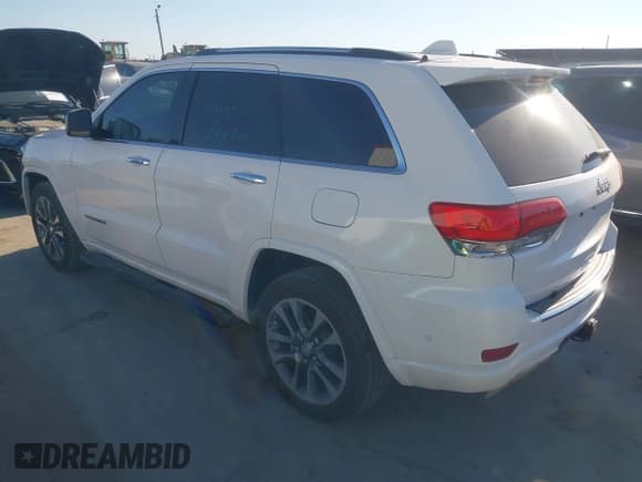 ✅ 2017 Jeep Grand Cherokee Overland • VIN: 1C4RJECG8HC868378 • Lot: 43447535. Listed on IAAI with 50,088 mi. Free auction sales archive from the USA and detailed vehicle history report at DreamBid. Image 3.