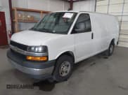 ✅ 2020 Chevrolet Express Cargo • VIN: 1GCWGAFP5L1185807 • Lot: 43412489. Listed on IAAI with 131,109 mi. Free auction sales archive from the USA and detailed vehicle history report at DreamBid. Image 2.