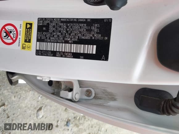 ✅ 2013 Lexus RX 350 • VIN: 2T2BK1BA5DC166018 • Lot: 43580632. Wystawiony na IAAI z przebiegiem 160 184 mil. Bezpłatny archiwum sprzedaży aukcyjnych z USA i szczegółowy raport historii pojazdu na DreamBid. Zdjęcie 9.