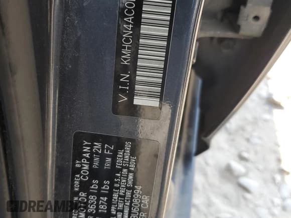 ✅ 2011 Hyundai Accent GLS • VIN: KMHCN4AC0BU608994 • Лот: 65041315. Опубликован ранее на Copart с пробегом 95 910 миль. Бесплатный доступ к архиву аукционных продаж из США и подробный отчёт об истории автомобиля на DreamBid. Изображение 12.