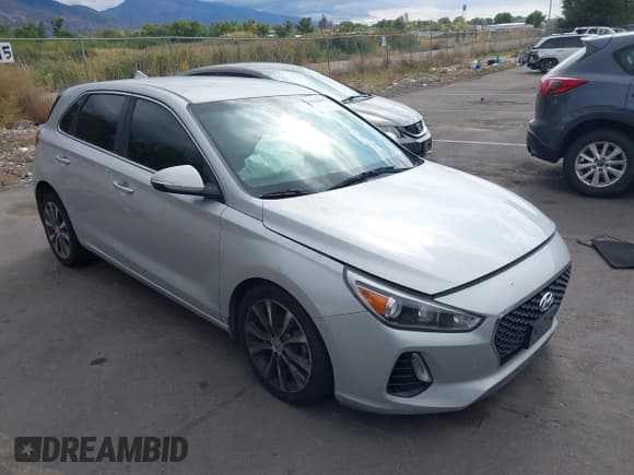 ✅ 2018 Hyundai Elantra • VIN: KMHH35LE8JU030089 • Lot: 43422888. Listed on IAAI with 124,327 mi. Free auction sales archive from the USA and detailed vehicle history report at DreamBid. Image 1.