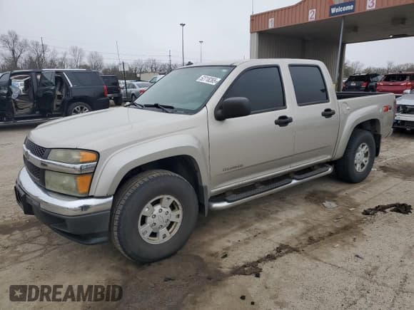 ✅ 2005 Chevrolet Colorado 1SF LS Z71 • VIN: 1GCDT136358151762 • Лот: 52718265. Опубликован ранее на Copart с пробегом 303 697 миль. Бесплатный доступ к архиву аукционных продаж из США и подробный отчёт об истории автомобиля на DreamBid. Изображение 1.