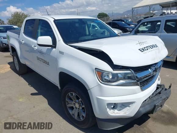 ✅ 2019 Chevrolet Colorado 2WD LT • VIN: 1GCGSCEN9K1210835 • Лот: 43303974. Опубликован ранее на IAAI с пробегом 58 160 миль. Бесплатный доступ к архиву аукционных продаж из США и подробный отчёт об истории автомобиля на DreamBid. Изображение 1.