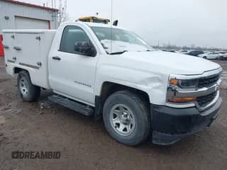 ✅ 2018 Chevrolet Silverado 1500 Work Truck • VIN: 1GCNCNEH2JZ264147 • Лот: 41413764. Опубликован ранее на IAAI с пробегом 98 985 миль. Бесплатный доступ к архиву аукционных продаж из США и подробный отчёт об истории автомобиля на DreamBid. Изображение 1.