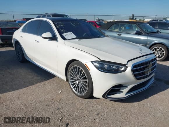 ✅ 2023 Mercedes-Benz S 500 • VIN: W1K6G6DB6PA186495 • Lot: 41977855. Wystawiony na IAAI z przebiegiem 27 308 mil. Bezpłatny archiwum sprzedaży aukcyjnych z USA i szczegółowy raport historii pojazdu na DreamBid. Zdjęcie 1.