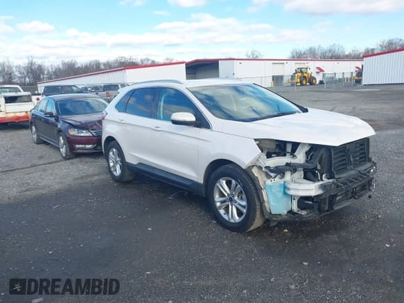 ✅ 2019 Ford Edge SEL • VIN: 2FMPK3J91KBC58368 • Lot: 43812639. Listed on IAAI with 95,752 mi. Free auction sales archive from the USA and detailed vehicle history report at DreamBid. Image 1.