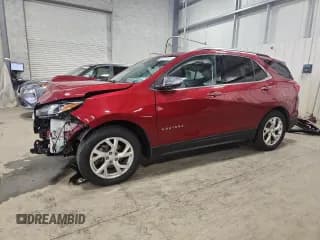 ✅ 2018 Chevrolet Equinox Premier • VIN: 3GNAXXEU5JS550994 • Lot: 68277405. Listed on Copart with 123,790 mi. Free auction sales archive from the USA and detailed vehicle history report at DreamBid. Image 1.