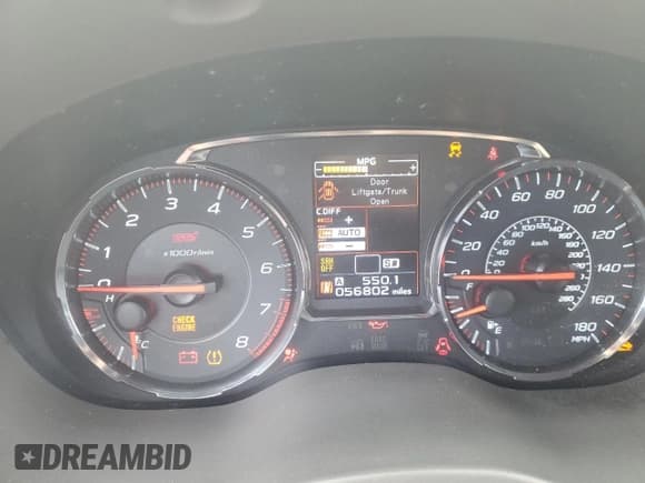 ✅ 2020 Subaru WRX STI • VIN: JF1VA2E65L9803033 • Lot: 70590655. Listed on Copart with 56,802 mi. Free auction sales archive from the USA and detailed vehicle history report at DreamBid. Image 9.