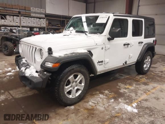 ✅ 2021 Jeep Wrangler Unlimited Willys • VIN: 1C4HJXDN8MW813202 • Lot: 41585116. Wystawiony na IAAI z przebiegiem 80 921 mil. Bezpłatny archiwum sprzedaży aukcyjnych z USA i szczegółowy raport historii pojazdu na DreamBid. Zdjęcie 2.