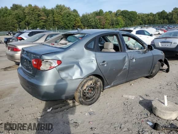 2009 Hyundai Elantra GLS z VIN KMHDU46D29U789308, wystawiony jako Copart lot #72081134 z przebiegiem Nie podano mil oraz Szkoda całkowita • Salvage title. Historia ofert i sprzedaży dostępna na DreamBid. Obrazek 3.