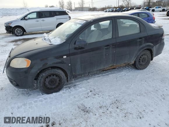 ✅ 2007 Chevrolet Aveo LT • VIN: KL1TG55647B111692 • Lot: 47440585. Wystawiony na Copart z przebiegiem 157 330 mil. Bezpłatny archiwum sprzedaży aukcyjnych z USA i szczegółowy raport historii pojazdu na DreamBid. Zdjęcie 1.