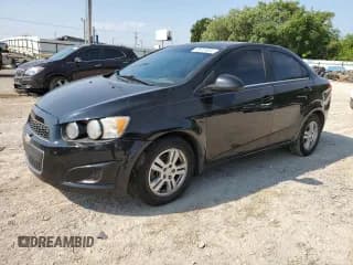 ✅ 2012 Chevrolet Sonic LT • VIN: 1G1JC5SH1C4217185 • Lot: 68324834. Listed on Copart with 126,234 mi. Free auction sales archive from the USA and detailed vehicle history report at DreamBid. Image 1.