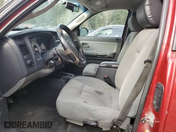2008 Dodge Dakota Bighorn/Lonestar with VIN 1D7HE32K98S505285, listed as a Copart auction lot 41872345 with 205,654 mi miles and Salvage title. Bid and sale history available at DreamBid. Image 7.